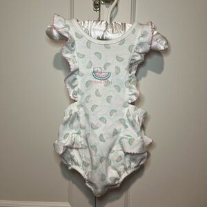Vintage OshKosh B’Gosh Watermelon Bubble Romper